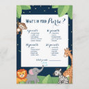 Recherche de bingo invitations Animaux