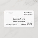 Recherche de rond cartes visite Minimaliste