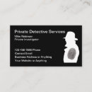 Zoek naar priv visitekaartjes Detective