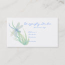 Recherche de dragonfly logo cartes visite Aquarelle