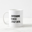 Recherche de anniversaire 1976 tasses 50 ans