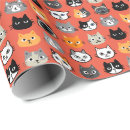 Recherche de chat lunatique papier cadeau Animaux