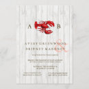 Recherche de homard rouge invitations Plage