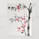 Recherche de sumi e cartes postales Fleurs