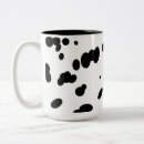 Recherche de chien blanc noir tasses Taches