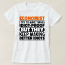 Recherche de économiste tshirts Économique