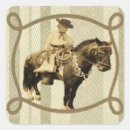 Recherche de cowboy vintage autocollants Ouest