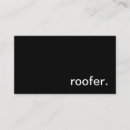 Recherche de roofer cartes visite Affaires