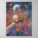 Recherche de hibou mignon posters Halloween
