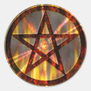 Recherche de pentagrammes autocollants Magique