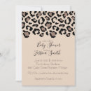 Recherche de cheetah baby shower invitations Neutre