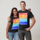 Recherche de océan au coucher du soleil tshirts Été
