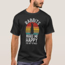 Zoek naar blij konijn tshirts Veel