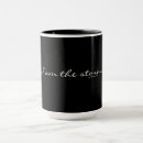 Recherche de citation femme tasses Noir et blanc