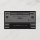 Recherche de rétro radio cartes visite Affaires