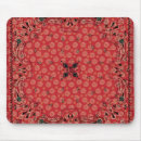 Recherche de bandana tapis souris Rouge