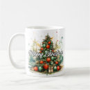 Recherche de sapin tasses Nouvelle année heureuse