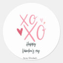 Recherche de xoxo rose autocollants Moderne
