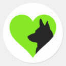 Recherche de silhouette chien autocollants Mignon