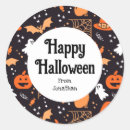 Recherche de araignées noires autocollants Motif