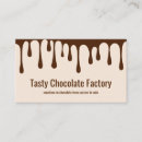 Recherche de confiseur cartes visite Chocolat