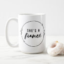 Recherche de fiancée tasses De fiancé