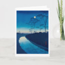 Recherche de rivière vœux cartes Pleine lune