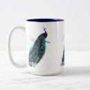 Recherche de paon vintage tasses Oiseaux