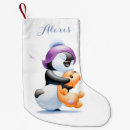 Recherche de pingouins chaussette de noël Pour enfants