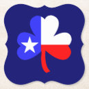 Zoek naar klavers onderzetters Blauw