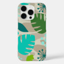 Recherche de feuille de monstera iphone coques Tropical