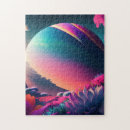 Recherche de planète puzzles Abstrait
