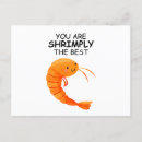 Recherche de crevettes cartes postales Été