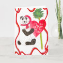 Recherche de amour panda cartes postales Enfant