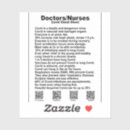 Zoek naar dokters stickers Arts