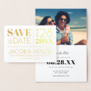 Recherche de foil save the dates Feuille d'argent