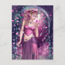 Recherche de doux rêves cartes postales Rose