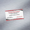 Recherche de automatique cartes visite Rouge