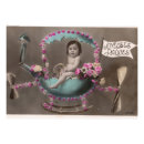 Zoek naar joyeuses pâques posters Antiek baby foto