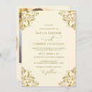 Recherche de cream mariage invitations Vintage