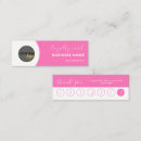 Recherche de fidélité de client cartes visite Rose