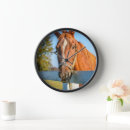 Recherche de pur horloges Cheval de course