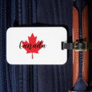 Recherche de érable canadien bagages étiquettes Fier