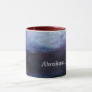 Zoek naar moderne kunst mokken Blauw