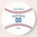 Recherche de baseball dessous de verres Équipe