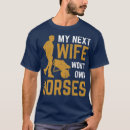 Recherche de funny horse tshirts Sports