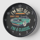 Recherche de vieilles voitures horloges Vintage