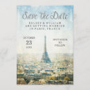 Recherche de paris save the dates Élégant