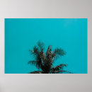 Recherche de arbre tropical posters Bleu
