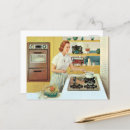 Recherche de cuisine vintage cartes postales Rétro